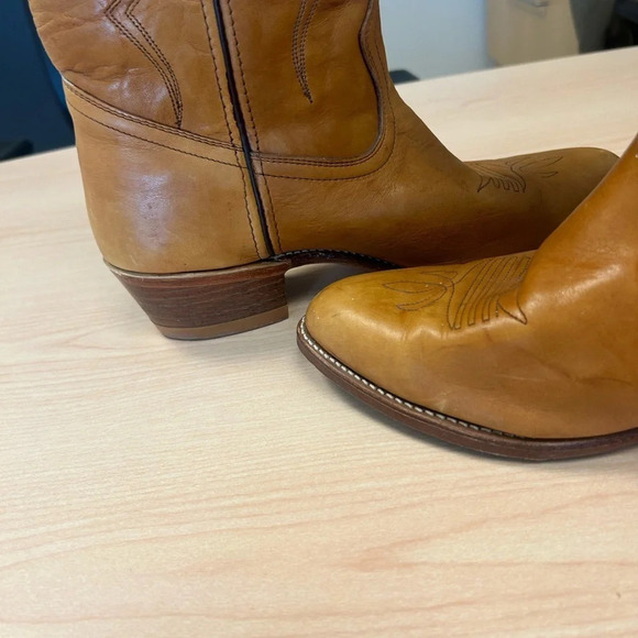 Men’s vintage Western Bullrider size 11 cowboy boots in excellent vintage cond - Picture 3 of 13